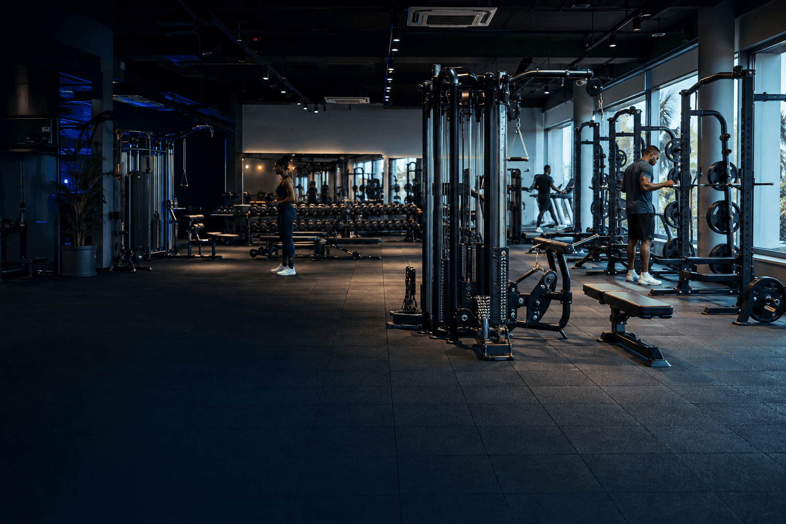 Complit Fitness gym floor in Gbawe, Accra